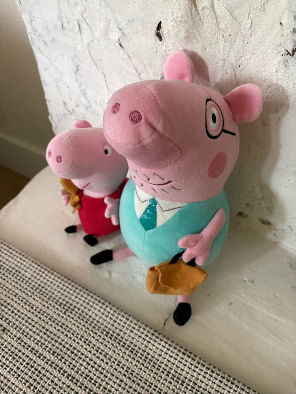 PLUSH SET | Peppa Pig Daddy & Peppa